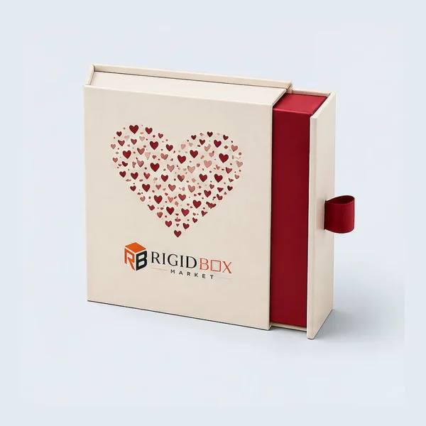 Custom Valentine Gift Rigid Boxes