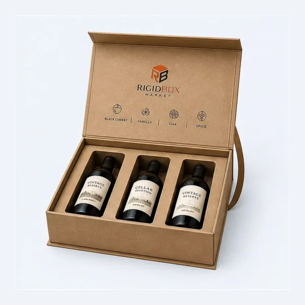 Custom Wine Rigid Boxes